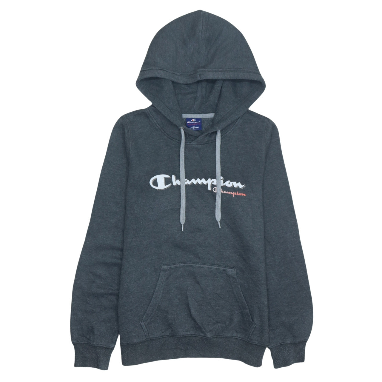 Womens UK Size M Champion Grey Pullover Hoodie
