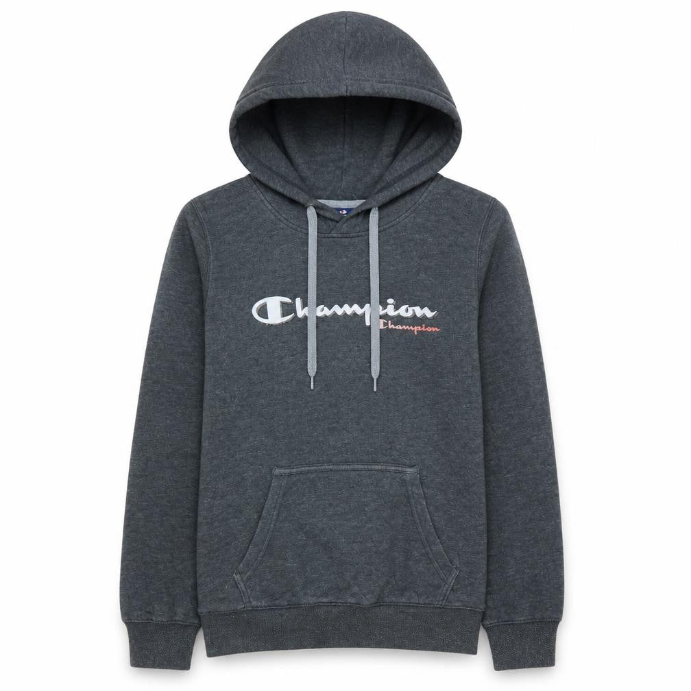 Womens UK Size M Champion Grey Pullover Hoodie