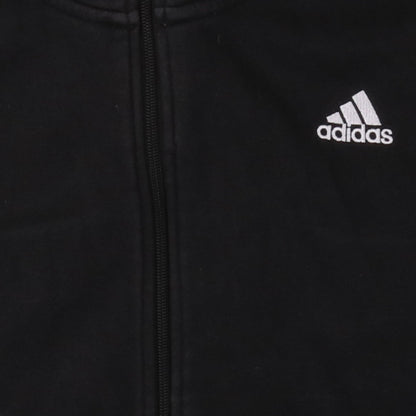 Mens UK Size XL adidas Black Full Zip Hoodie