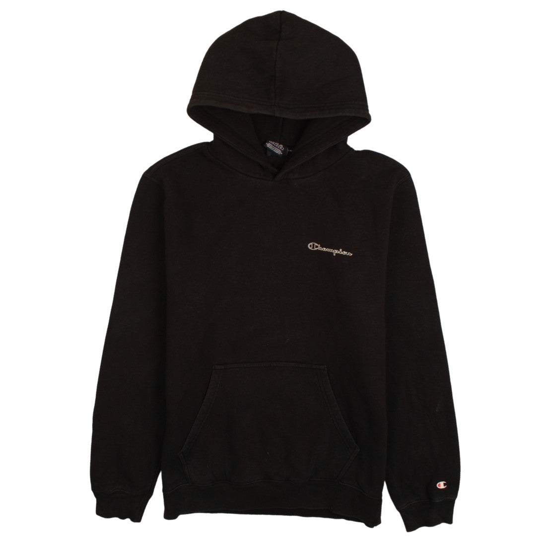 Mens UK Size L Champion Black Pullover Hoodie