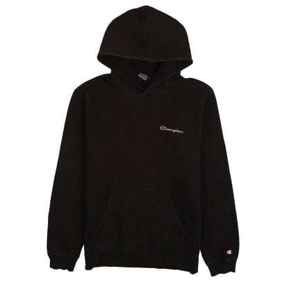 Mens UK Size L Champion Black Pullover Hoodie
