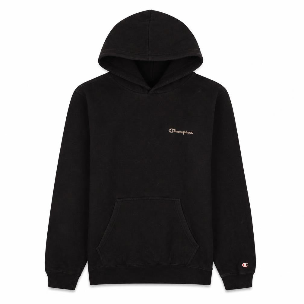 Mens UK Size L Champion Black Pullover Hoodie