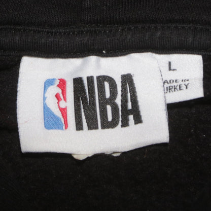 Mens UK Size L NBA Black Pullover Hoodie
