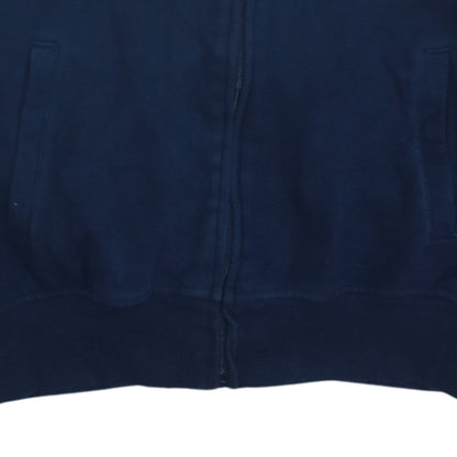Womens UK Size 10 ellesse Blue Full Zip Hoodie
