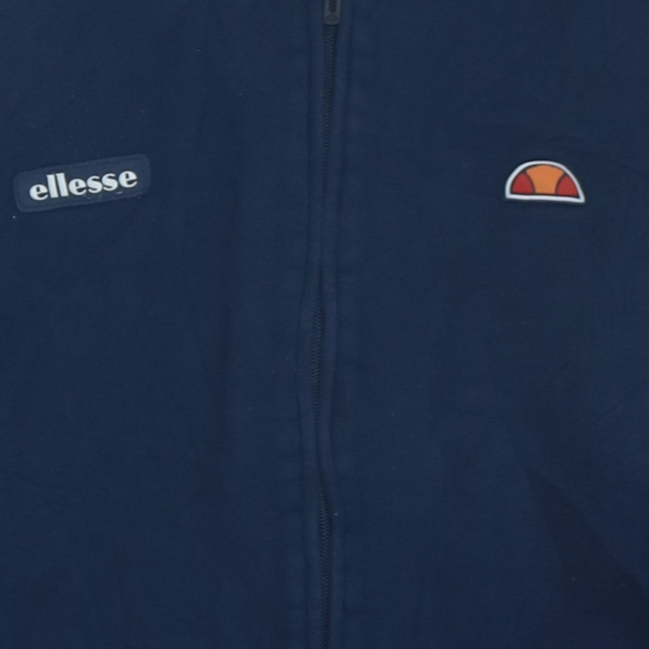 Womens UK Size 10 ellesse Blue Full Zip Hoodie