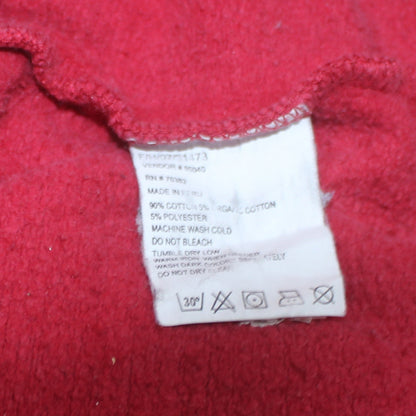 Mens UK Size S Timberland Red Full Zip Hoodie