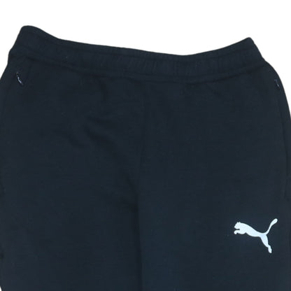 Puma Men's Black Sweatpants Size S Elastic Waist Joggers