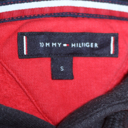 Mens UK Size S Tommy Hilfiger Red Pullover Hoodie
