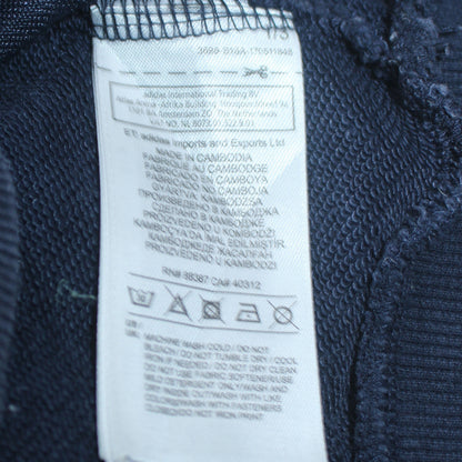 Womens UK Size 6 adidas Blue Pullover Hoodie