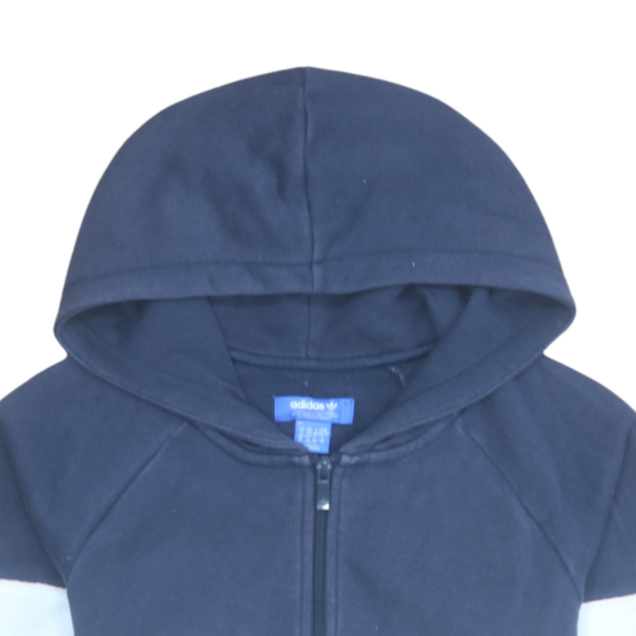 Womens UK Size 6 adidas Blue Pullover Hoodie