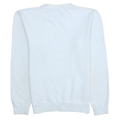 Womens UK Size S Champion White Pullover Sweatshirt