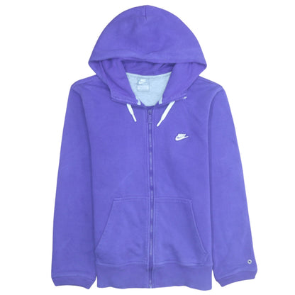 Mens UK Size S Nike Purple Full Zip Hoodie