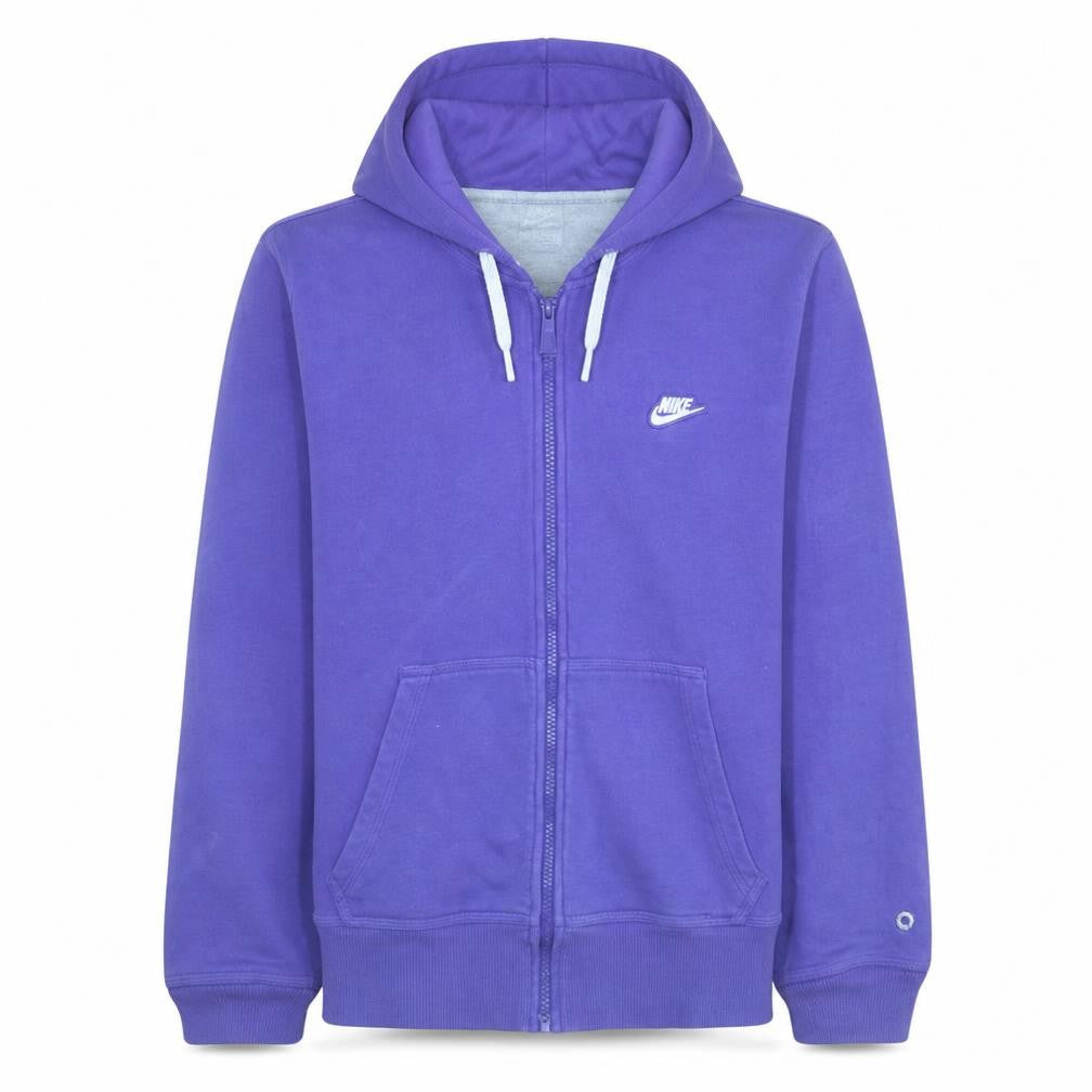 Mens UK Size S Nike Purple Full Zip Hoodie