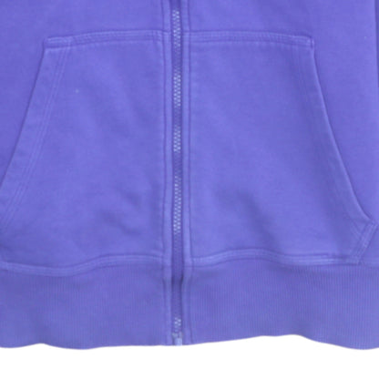 Mens UK Size S Nike Purple Full Zip Hoodie