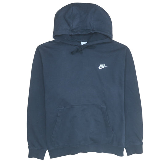 Mens UK Size L Nike Black Pullover Hoodie