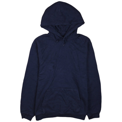 Gap Mens Blue Pullover Hoodie Medium Fleece Sweatshirt