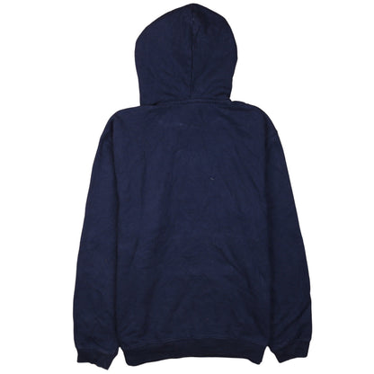 Gap Mens Blue Pullover Hoodie Medium Fleece Sweatshirt