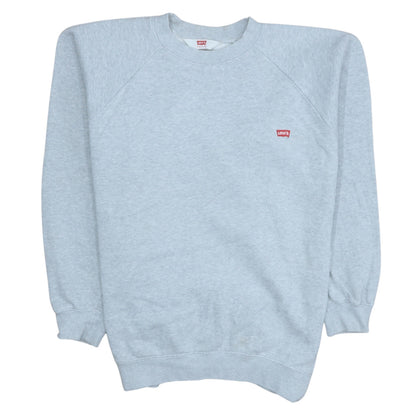 Mens UK Size M Levi's Grey Pullover Sweatshirt