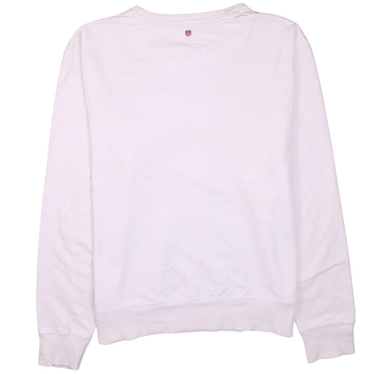 Mens UK Size L GANT White Pullover Sweatshirt