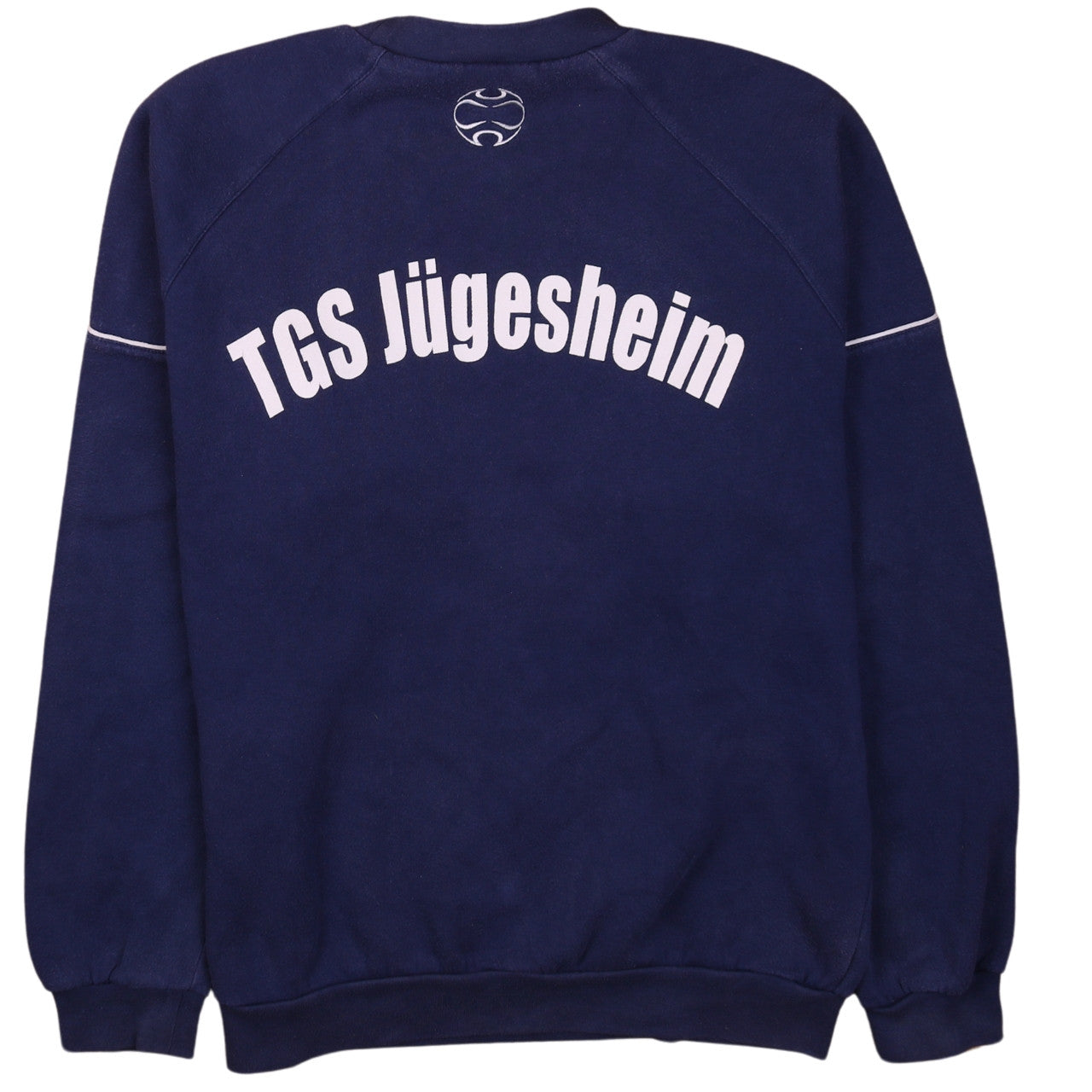 Mens UK Size M adidas Blue Pullover Sweatshirt