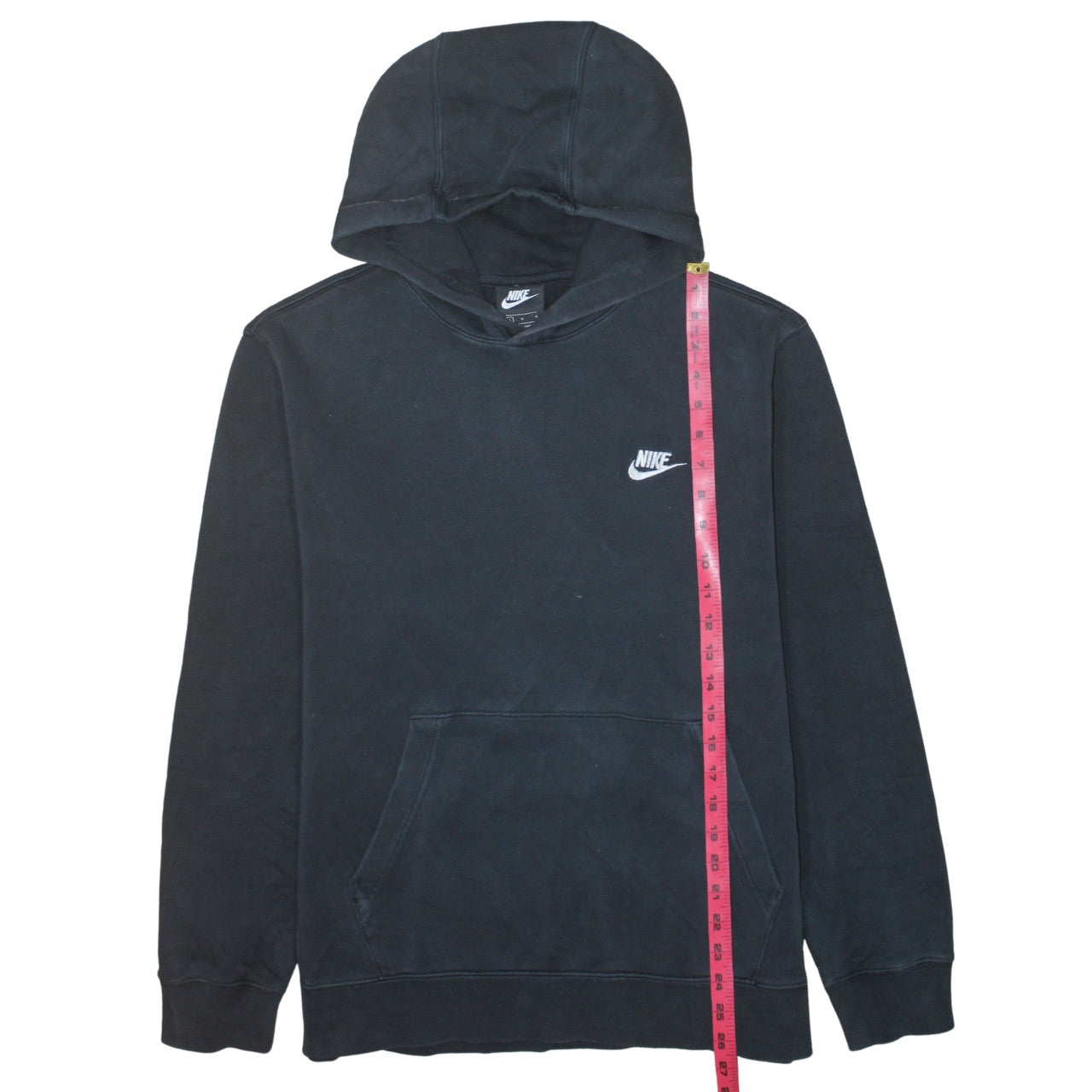 Mens UK Size L Nike Black Pullover Hoodie