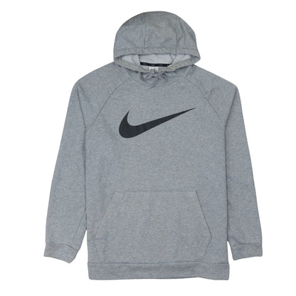 Mens UK Size L Nike Grey Pullover Hoodie