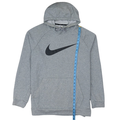 Mens UK Size L Nike Grey Pullover Hoodie