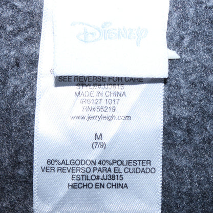 Teens UK Size M Disney Black Full Zip Hoodie