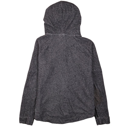 Womens UK Size M adidas Grey Full Zip Hoodie