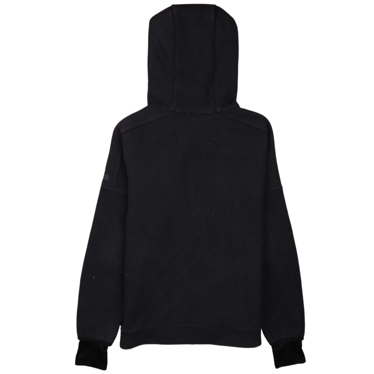 Boys UK Size 11-12 Years adidas Black Full Zip Hoodie