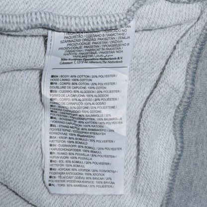 Mens UK Size S Nike Grey Pullover Hoodie