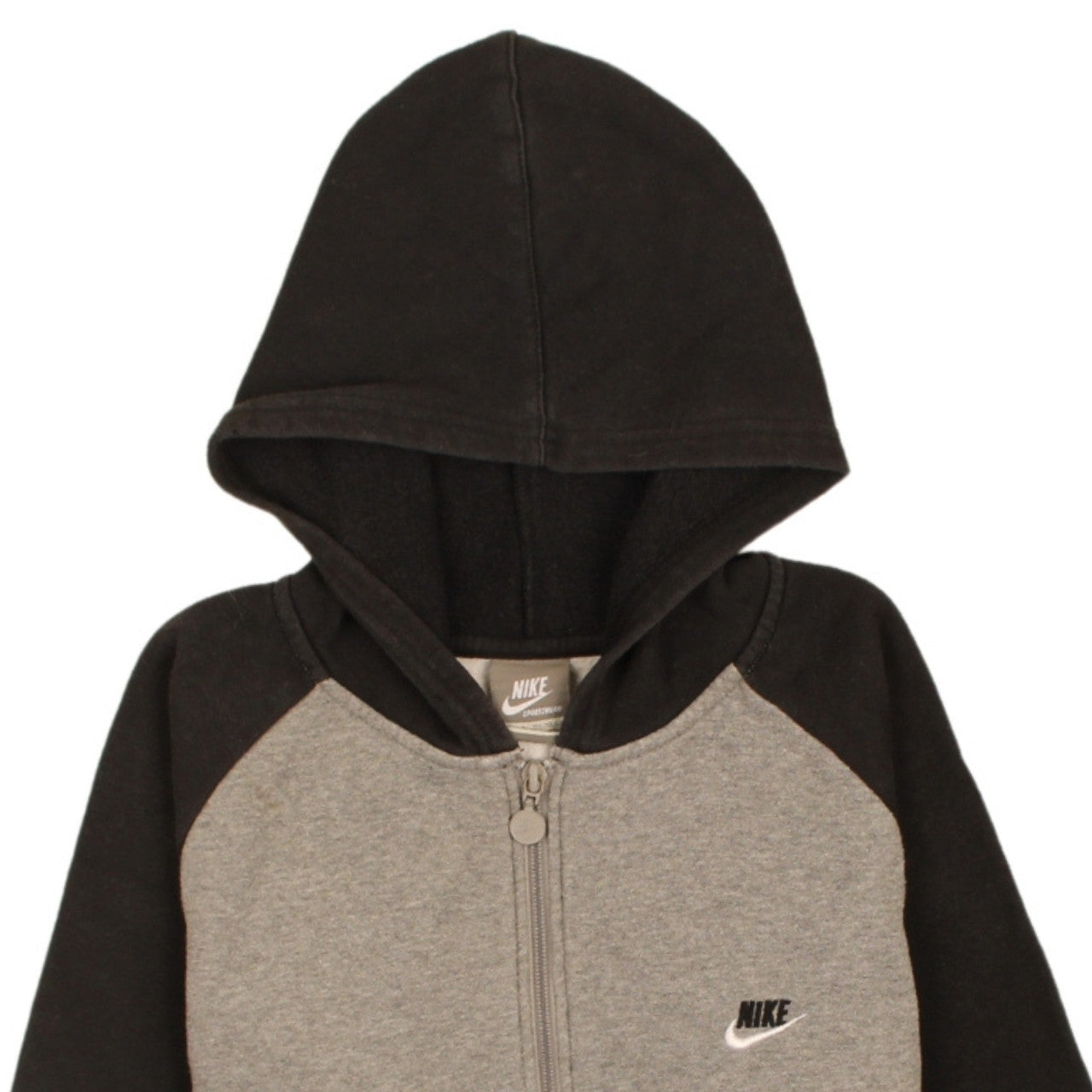 Boys UK Size L Nike Grey Full Zip Hoodie