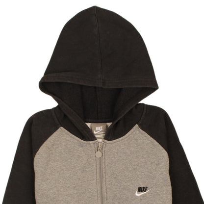 Boys UK Size L Nike Grey Full Zip Hoodie