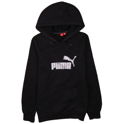 Boys UK Size 12 Years PUMA Black Pullover Hoodie