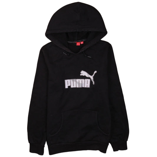 Boys UK Size 12 Years PUMA Black Pullover Hoodie