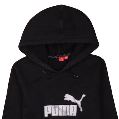 Boys UK Size 12 Years PUMA Black Pullover Hoodie