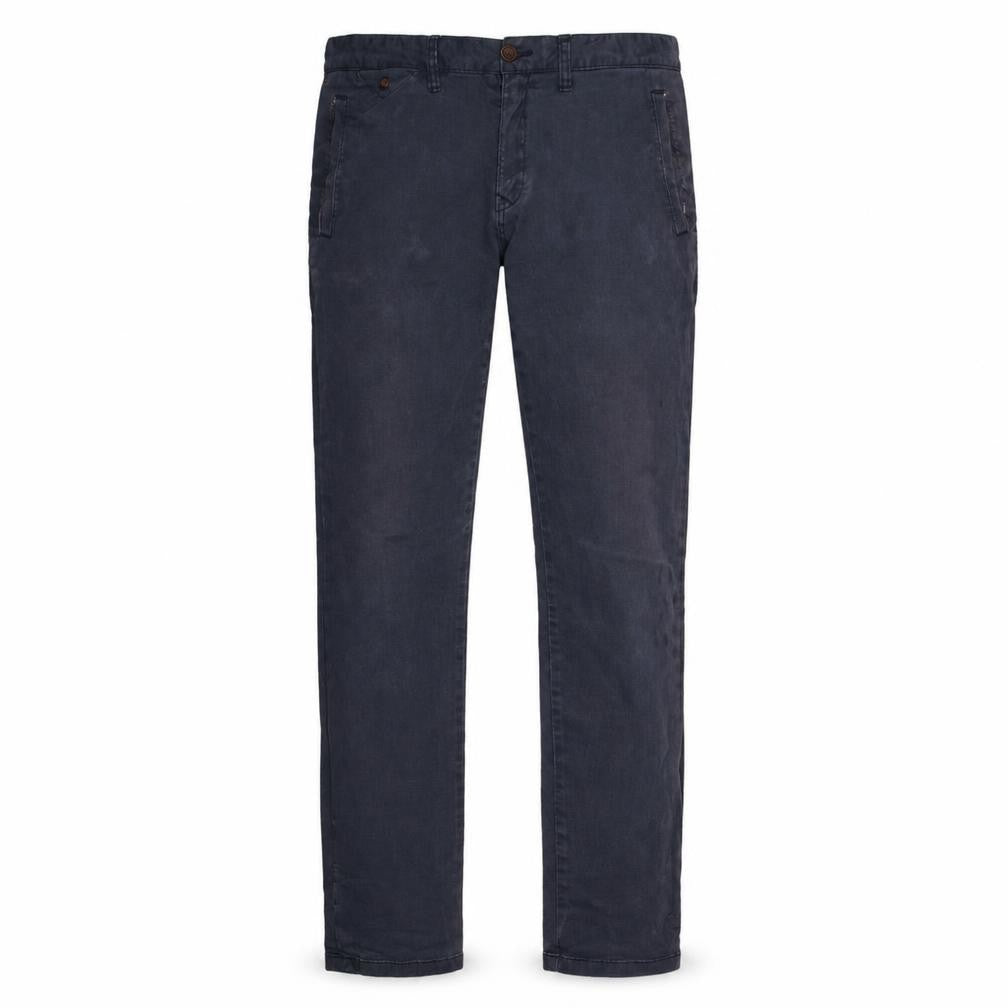 Mens UK Size L Tommy Hilfiger Regular Fit Chino Blue Trousers