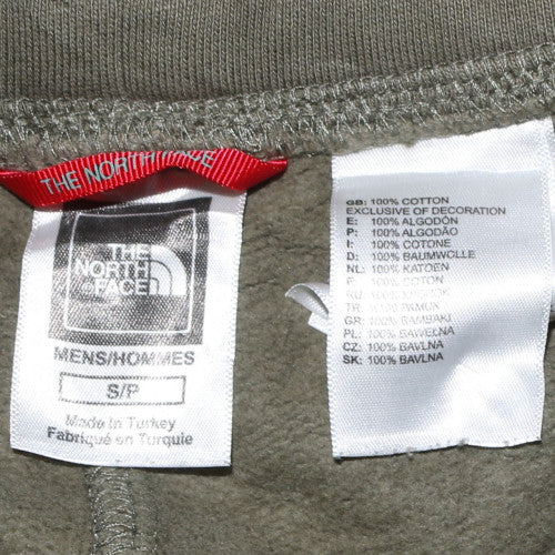 Mens UK Size S The North Face Regular Fit Jogger Green Trousers