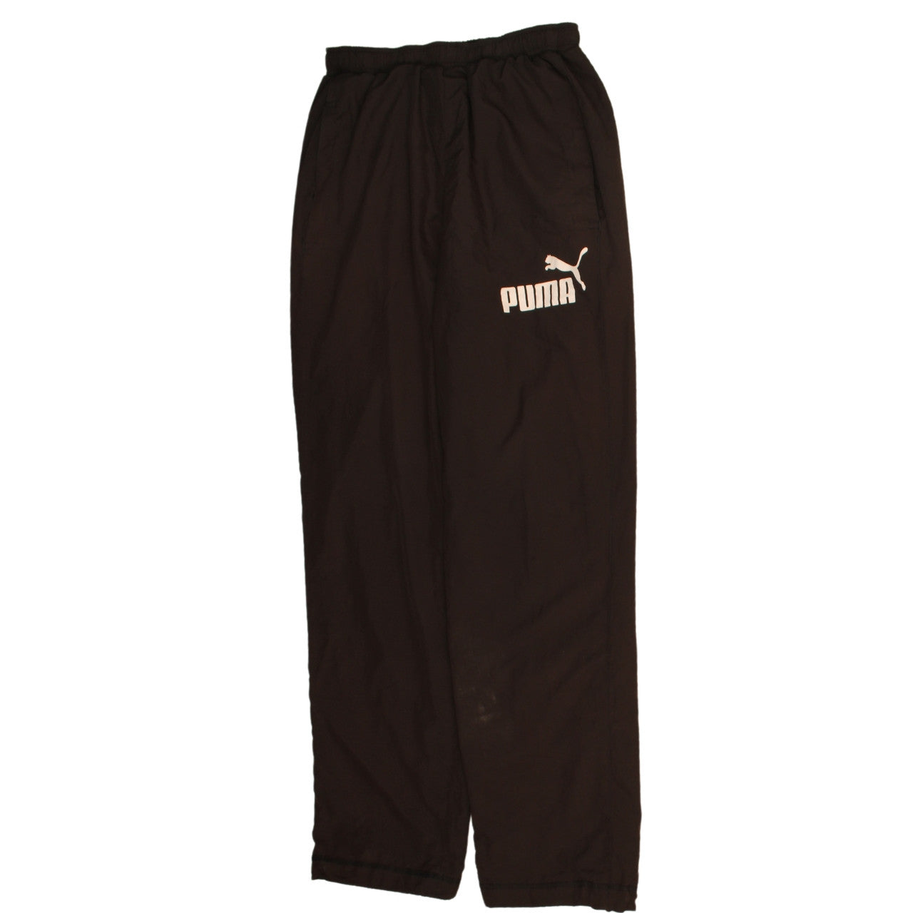 Mens UK Size S PUMA Regular Fit Sweatpants Black Trousers