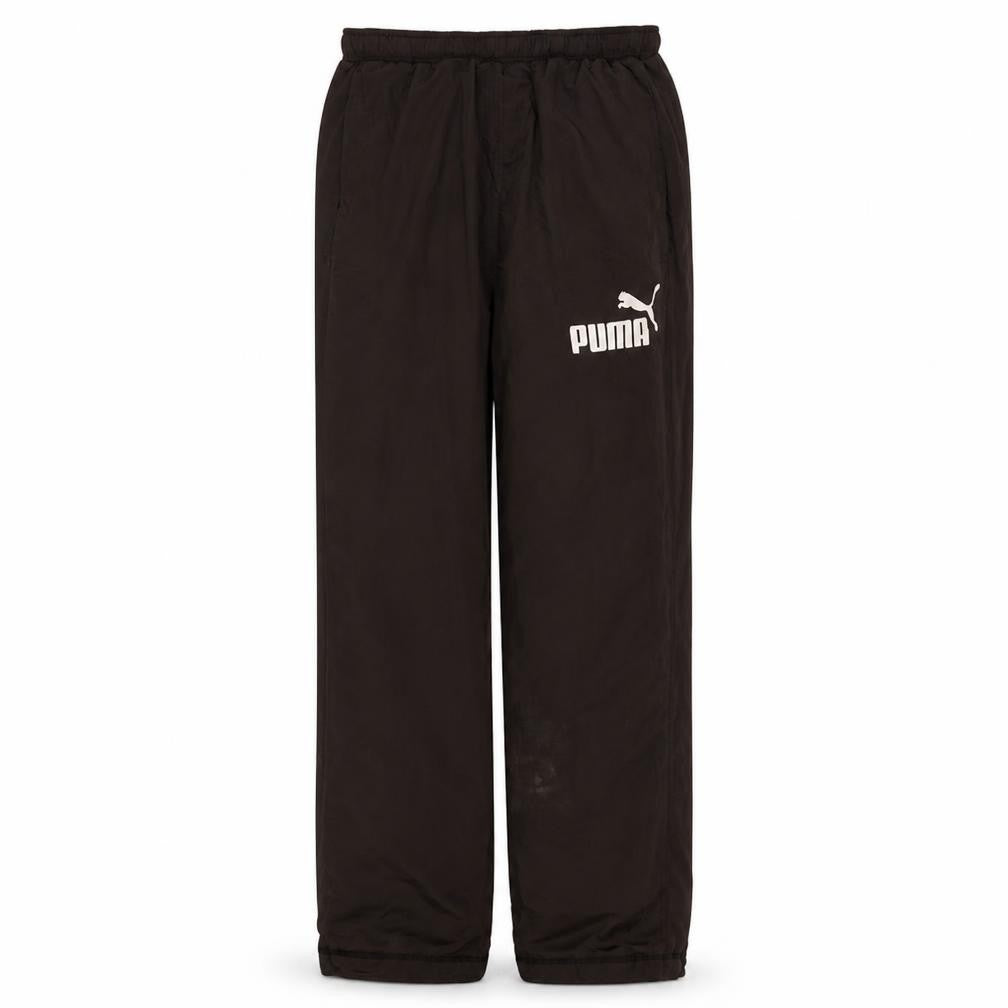 Mens UK Size S PUMA Regular Fit Sweatpants Black Trousers
