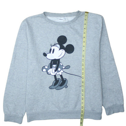 Womens UK Size L Disney Grey Pullover Sweatshirt
