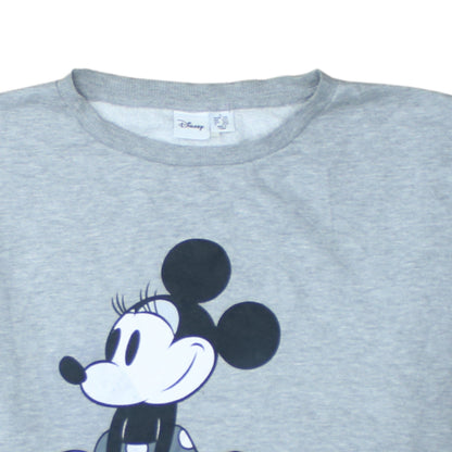 Womens UK Size L Disney Grey Pullover Sweatshirt