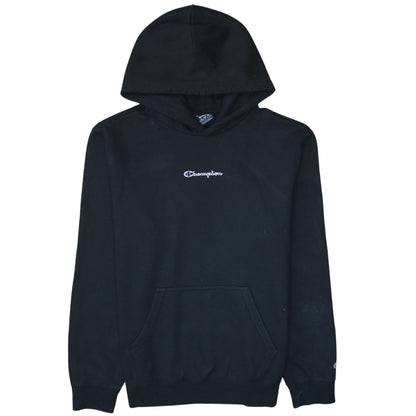 Mens UK Size M Champion Black Pullover Hoodie