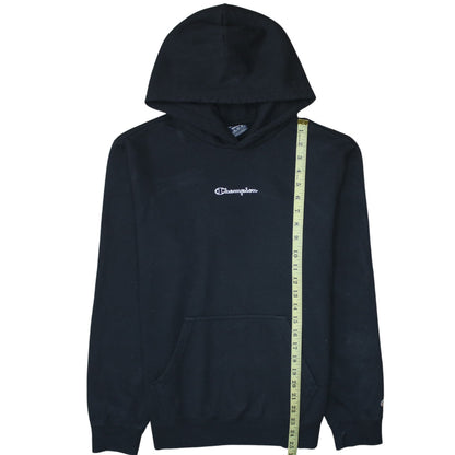 Mens UK Size M Champion Black Pullover Hoodie