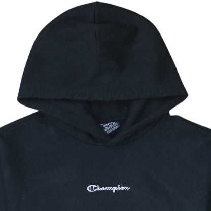 Mens UK Size M Champion Black Pullover Hoodie