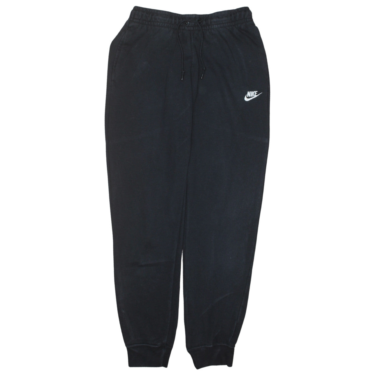 Mens UK Size S Nike Regular Fit Sweatpants Black Trousers