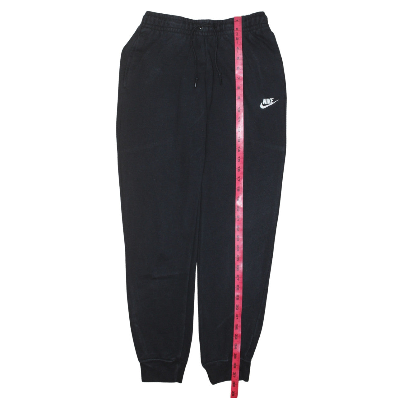 Mens UK Size S Nike Regular Fit Sweatpants Black Trousers