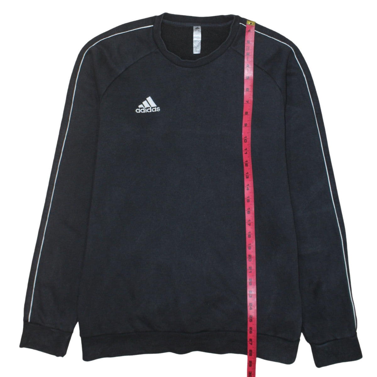 Mens UK Size M adidas Black Pullover Sweatshirt