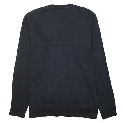 Mens UK Size M adidas Black Pullover Sweatshirt