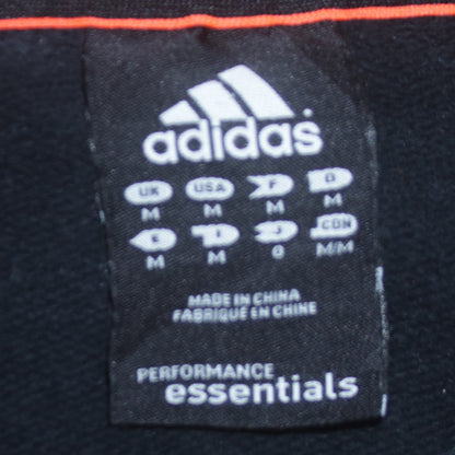Mens UK Size M adidas Black Pullover Sweatshirt